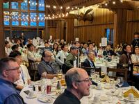 Fall 2024 BSAC IAB Meeting awards banquet at The Faculty Club